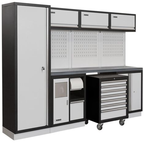 Muebles modulares muebles de taller bancos armarios cajoneras Fervi A008E