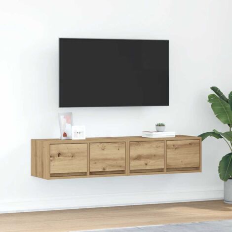 Muebles para TV 2 uds madera roble artisan 60x31x25,5 cm vidaXL