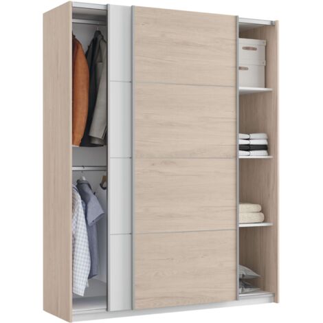 MUEBLES PITARCH Armario Onix Roble Aurora/Blanco - ref: 10050-AR