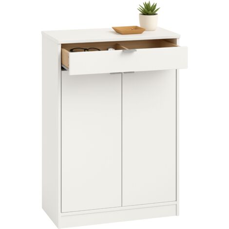 MUEBLES PITARCH Zapatero Berlín Blanco alto brillo - ref: 585-ZA