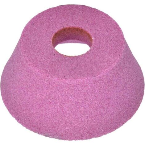 Muela abrasiva de diamante en forma de cuenco, muela abrasiva de copa abocinada de corindón cromado para herramientas de corte y engranajes (120)