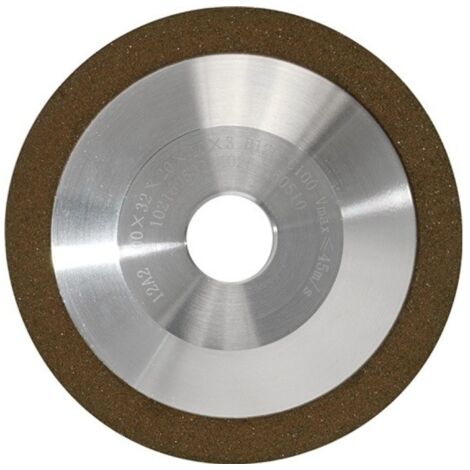 Muela de diamante 12a2 100 mm para metal 20 mm d 76 promat
