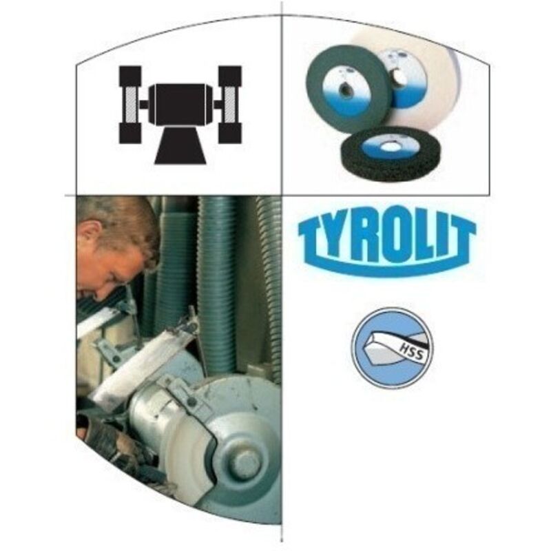 Tyrolit - Muela hta.elec afilado pl 200x20x40mm 89 a60 ac/hss cor. bl