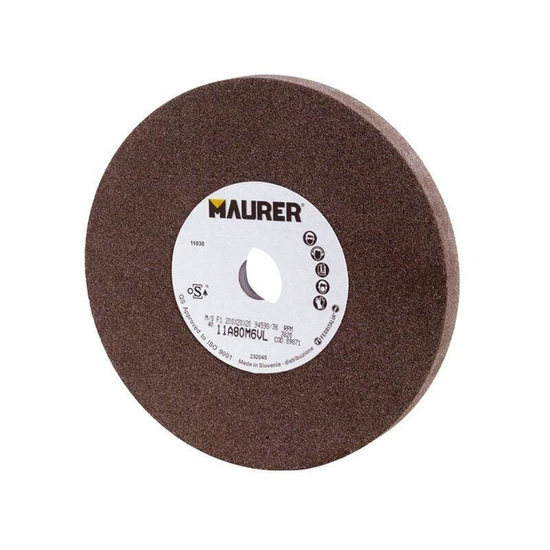 

Muela corindon 100x20x13 mm. grano 60 - Maurer