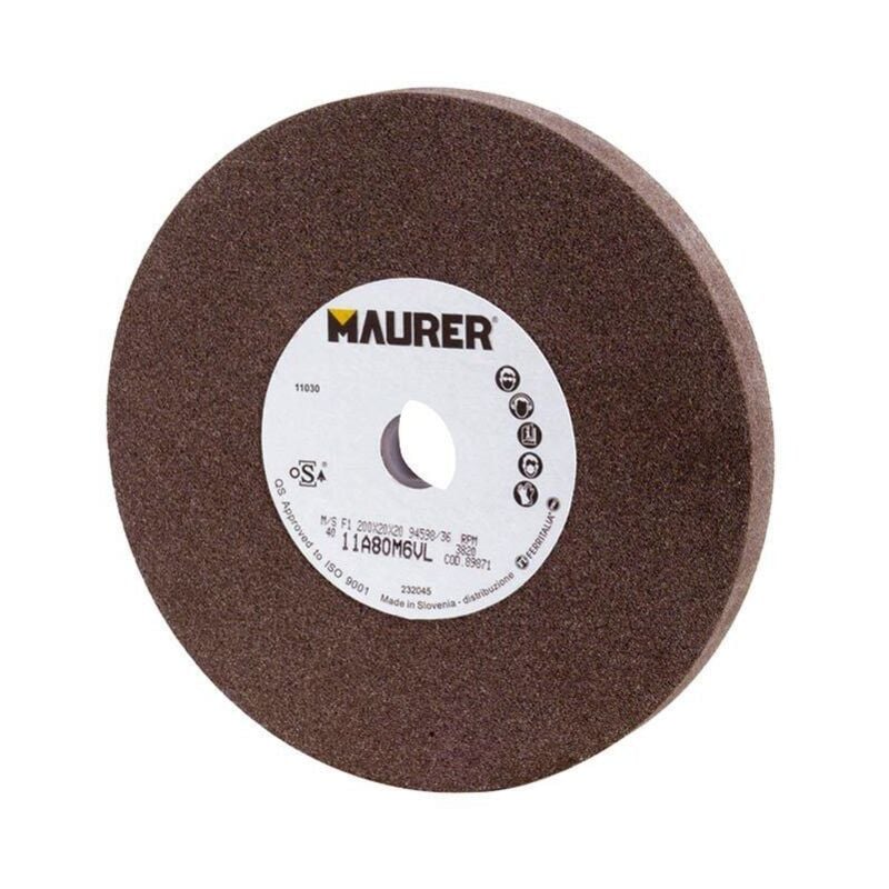 

Muela corindon 125x15x16 mm. grano 60 - Maurer