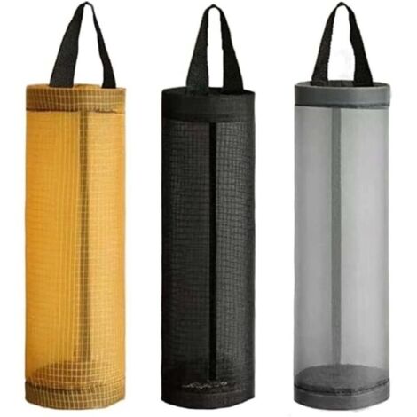 Müllbeutelhalter, Müllbeutelspender, hängender Müllbeutelorganizer für Haushalt und Küche, 3er-Set