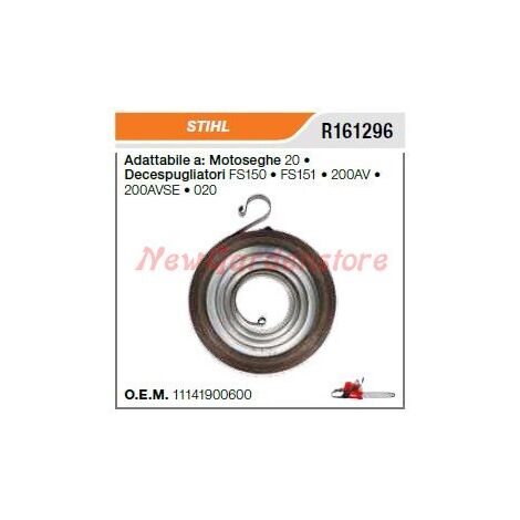 Muelle de arranque para motosierra STIHL FS150 151 200AV R161296