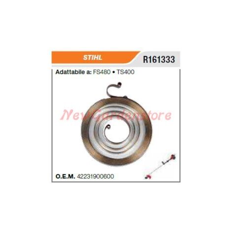 Muelle de arranque STIHL desbrozadora FS480 TS400 R161333