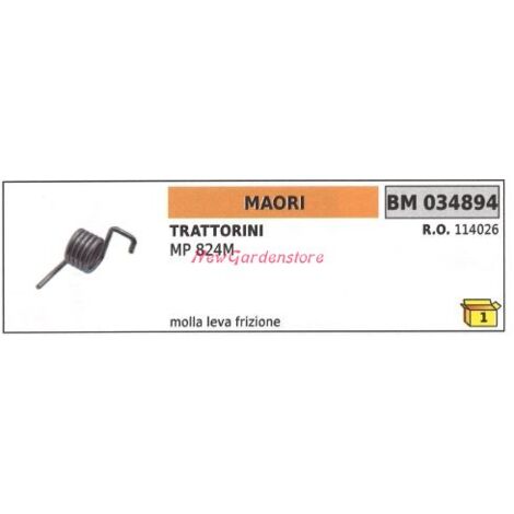 Muelle de la palanca del embrague del cortacésped MAORI MP 824M 034894
