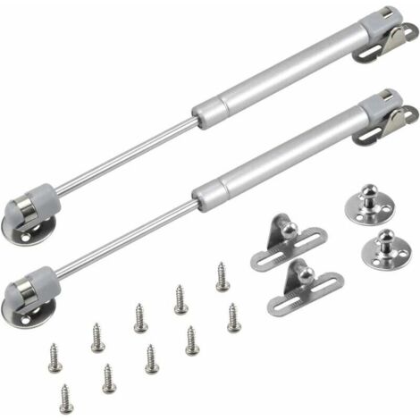 Muelle hidráulico para mueble, amortiguador de gas original, puerta de mueble de cocina, brazo neumático para elevable de puerta, mueble de cocina, amortiguador de bisagras (200 N)