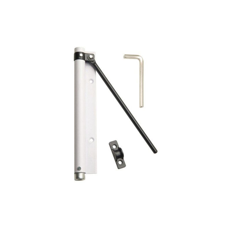 

Muelle puerta aluminio anodizado blanco (blister 1 pieza) - Wolfpack