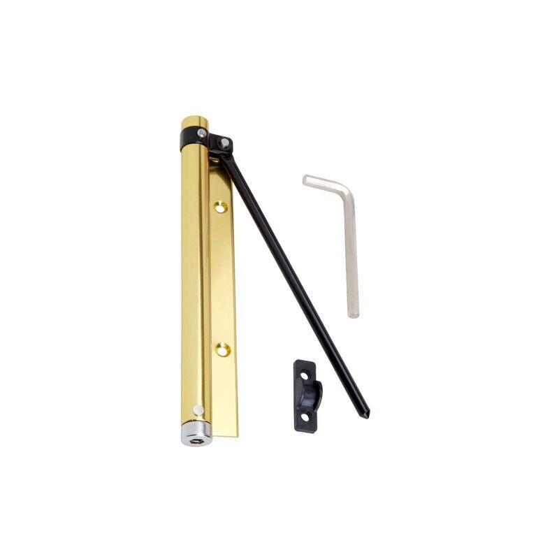 

Muelle puerta aluminio anodizado dorado (blister 1 pieza) - Wolfpack