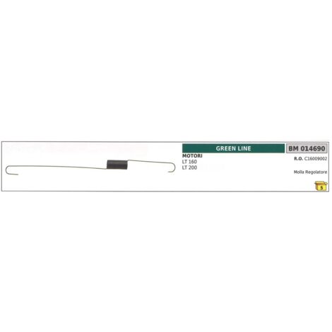 Muelle regulador de revoluciones GREEN LINE para motor LT 160 200 014690