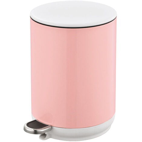 MÜLLEIMER 5LT BRIXO LADY BIN SOFT VERSCHLUSS PEDAL ROSA