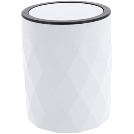 Mülleimer abs + rubber 6l - weiss - Tendance