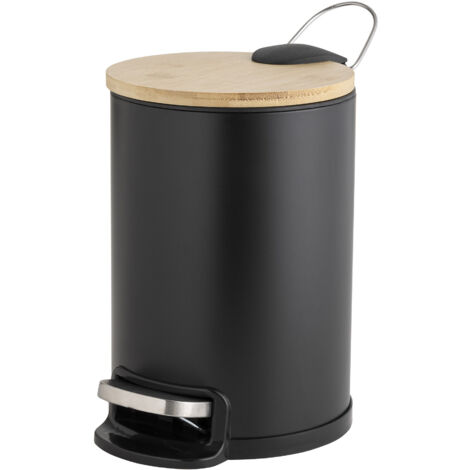 Mülleimer mit Soft-Close, Bambus, 3 l, MOBELLE
