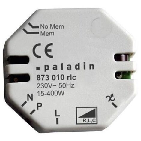 Müller 23136 Dimmer da incasso Adatto per lampadina: Lampadina ad incandescenza, Lampadina alogena Bianco