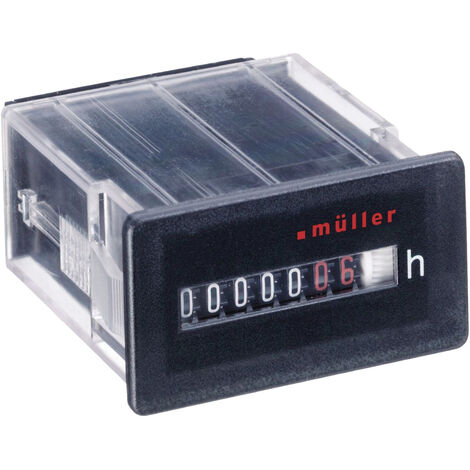 Müller BW 30.18 230V 50Hz Betriebsstundenzähler Rollenzählwerk