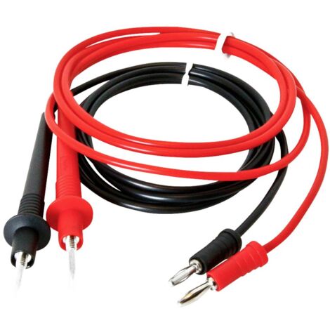 Mueller Electric  110011 Set di adattatori per spine di prova Rosso, Nero 1 KIT