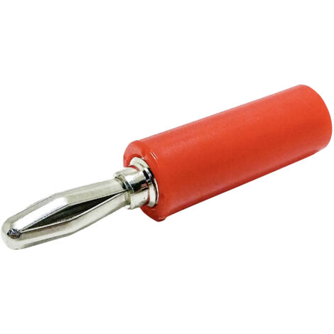 Mueller Electric BU-00243-2 Bananenstecker Rot  Länge: 40.386 mm 1 St.