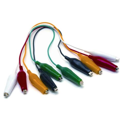 Mueller Electric BU-00286 KIT puntali Collegamento a morsetto Nero, Verde, Rosso, Bianco, Giallo 1 KIT