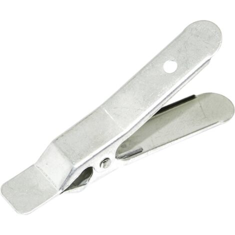Mueller Electric BU-118 Pince crocodile acier inoxydable Longueur: 58.40 mm 1 pc(s) Y276803