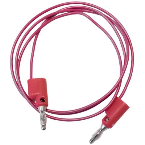 Mueller Electric BU-2020-A-60-2 Cavo di misura Spina a banana 4 mm Spina a banana 4 mm 1.5 m Rosso 1 pz.