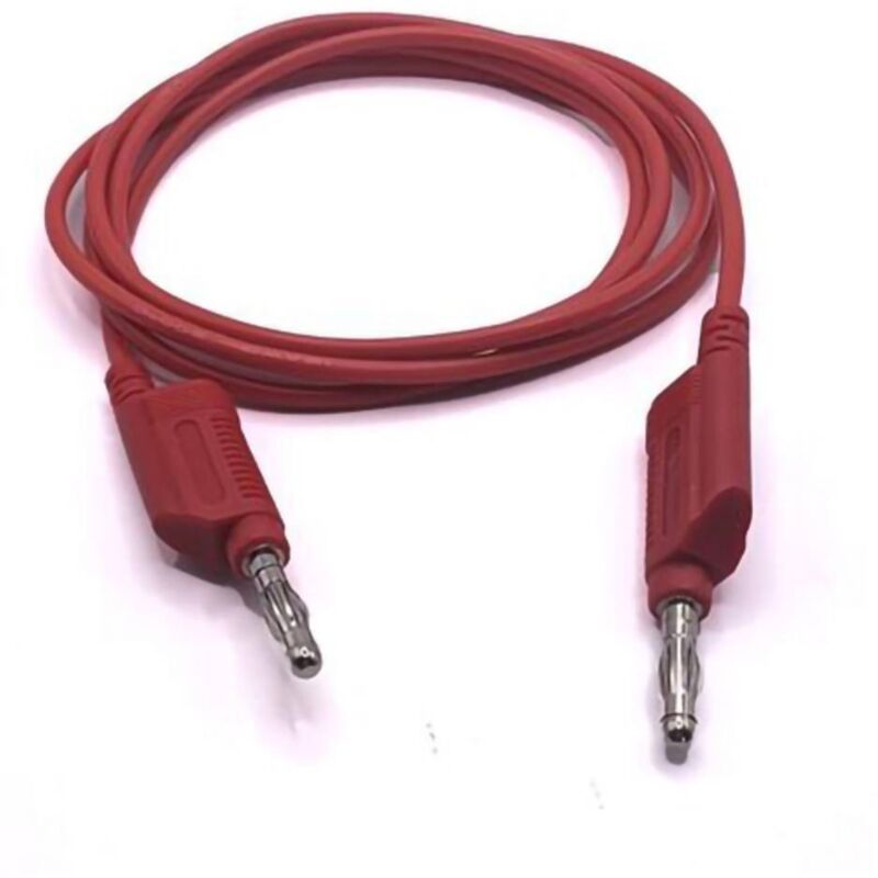Mueller Electric BU-2020SR-A-24-2 Cavo di misura Spina a banana 4 mm Spina a banana 4 mm 60.96 cm Rosso 1 pz.