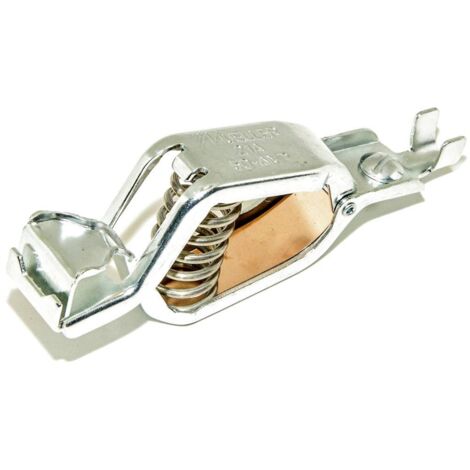 Mueller Electric BU-21APN Borne auto argent Plage de serrage max.: 27 mm Longueur: 104 mm 1 pc(s) D787782