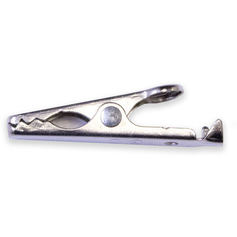 Mueller Electric BU-30 Miniatur-Krokodilklemme Stahl Klemmbereich max.: 4.80 mm Länge: 27.69 mm 1 St