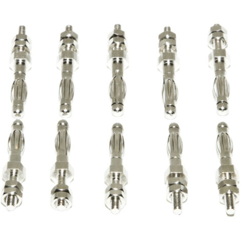 Mueller Electric BU-P72918 Bananenstecker Messing 10 St.
