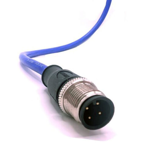 Mueller Electric C4A81M005 Sensor-/Aktor-Steckverbinder M12 Stecker, gerade 5 m Polzahl Sensoren: 4