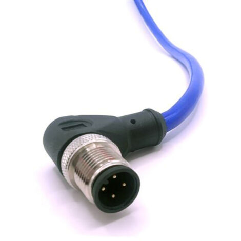 Mueller Electric C4B81M010 Connecteur pour capteurs/actionneurs M12 mâle, coudé 10 m Nombre de pôles