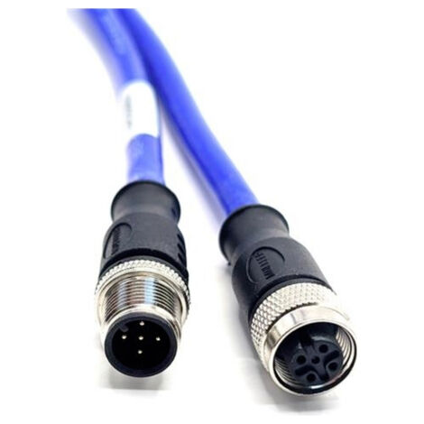 Mueller Electric C5AC82M010 Sensor-/Aktor-Steckverbinder M12 Stecker, gerade, Buchse, gerade 10 m Po