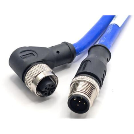 Mueller Electric C5AD82M005 Sensor-/Aktor-Steckverbinder M12 Stecker, gerade, Buchsenleiste, gewinke