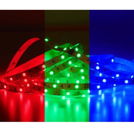 Müller-Licht 20100325 Ruban LED (Set complet) avec connecteur mâle 230 V 3 m RVB 1 pc(s)