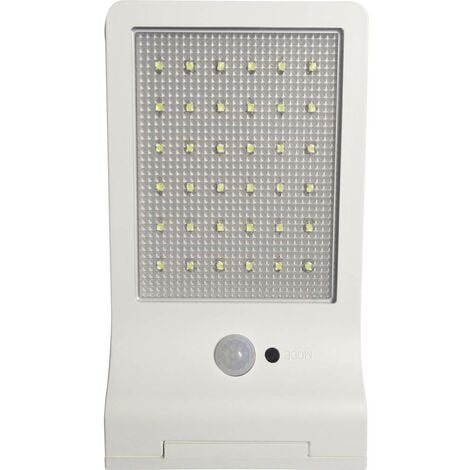 EasyMaxx 2x Solar-Lampada da parete con rilevatore di movimento in Nero