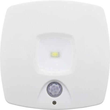 Müller-Licht 27700015 Luce notturna LED con sensore di movimento Quadrato LED (monocolore) Bianco luce del giorno Bianc