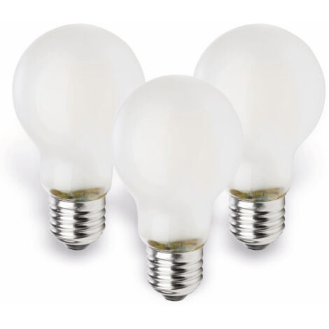 Müller-Licht 400289 LED EEK E (A - G) E27 Glühlampenform 4 W = 40 W Warmweiß   3 St.