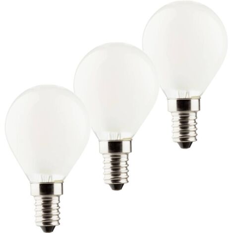 Müller-Licht 400294 LED CEE E (A - G) E14 forme de goutte 4.2 W = 40 W blanc chaud 3 pc(s) W124412