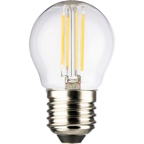 Müller-Licht 400397 LED CEE F (A - G) E27 forme de goutte 4 W = 40 W blanc chaud 1 pc(s) W124472