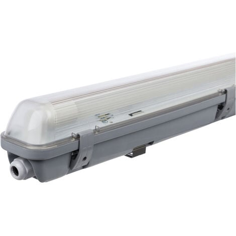 MULLER LICHT Müller-Licht Aqua-Promo 1/60 grey Gen. 6 LED-Feuchtraum-Wannenleuchte LED G13 10 W Neutralweiß