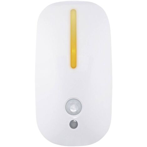 MÜLLER-LICHT LAMPE LED AVEC DÉTECTEUR DE MOUVEMENT/CAPTEUR CRÉPUSCULAIRE AVEC 1,8 W 1500 K ML400072, PLASTIQUE, BLANC, 1 1.8 WAT