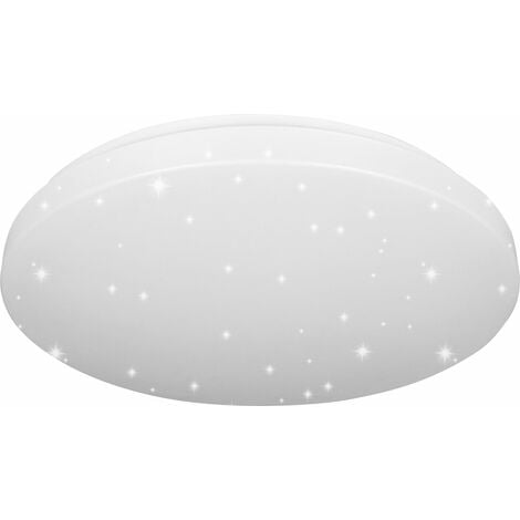 MULLER LICHT Müller Licht LED Deckenleuchte Reva Star Ø 26 cm mit Sternenhimmel-Effekt LED Deckenlampe