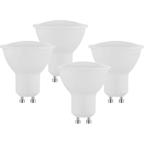Müller-Licht Led Plastica Riflettore Gu10, 5 W, Bianco, Lot 4