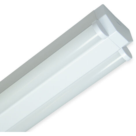 MÜLLER-LICHT LED Wand- und Deckenleuchte, 20300523, Basic 2/150 70 W, 6100 lm, 4000 K, weiß