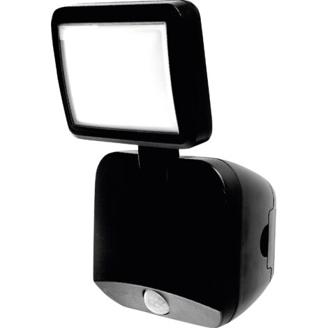 Müller-Licht Plaza 27700039 Projecteur LED extérieur avec détecteur de mouvements 4 W Couleur d'éclairage (ampoule LED)