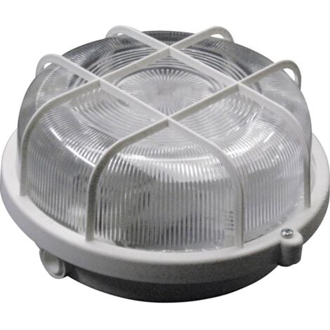 MULLER LICHT Müller-Licht Rund Lampada impermeabile E27 Bianco
