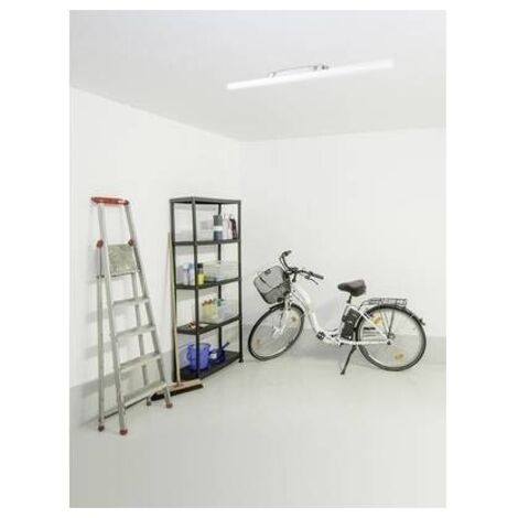 MUELLER LUCE illuminazione a prova AQUAFIX IP65, In 3800, 4000 K, il cablaggio passante, centralmente sdraiato alimentazione, 40W, bianco, 120 centimetri