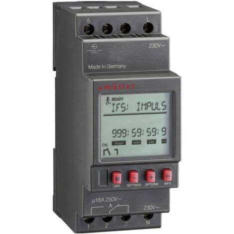 Müller MR 28.10 pro Relè temporizzato digitale digitale 230 V/AC 16 A/250 V